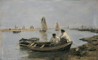 Das Ästuar von Eugene Louis Boudin